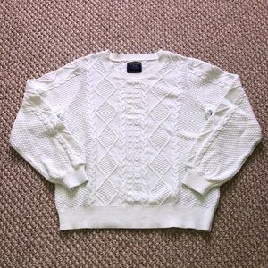 Abercrombie & Fitch Patterned-Knit Sweater